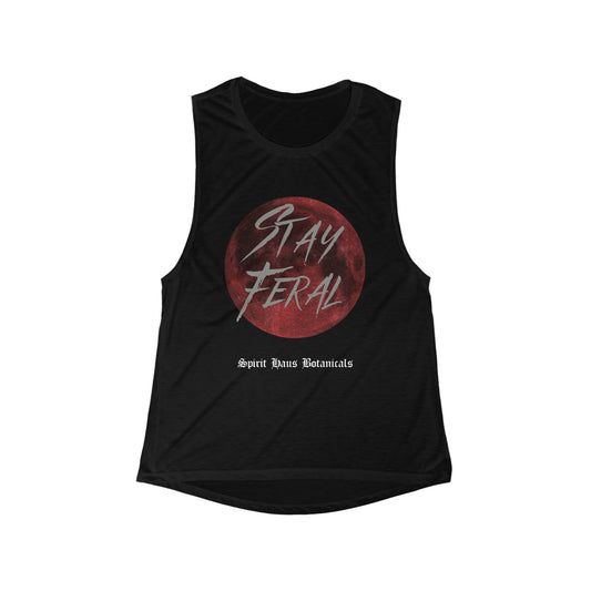 Stay Feral Scoop Muscle Tank