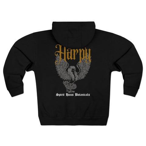 Harpy Herald Unisex Premium Full Zip Hoodie