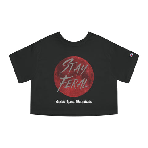 Stay Feral Cropped T-Shirt