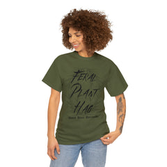 Feral Plant Hag Unisex Cotton Tee | Sizes up to 5XL