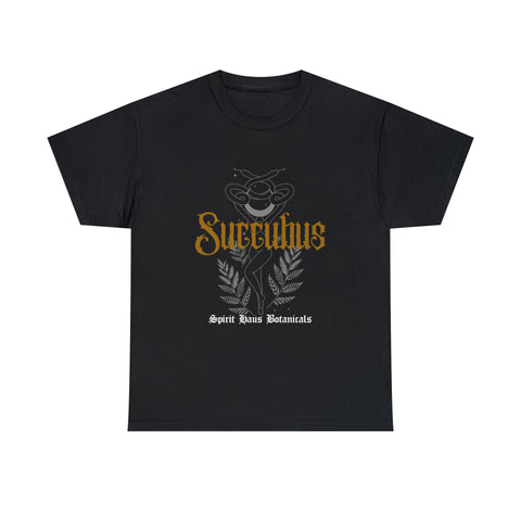 Succubus Satisfaction Cotton T-Shirt | Sizes up to 5XL