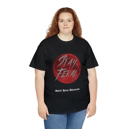 Stay Feral Unisex Heavy Cotton T-Shirt | Sizes up to 5XL