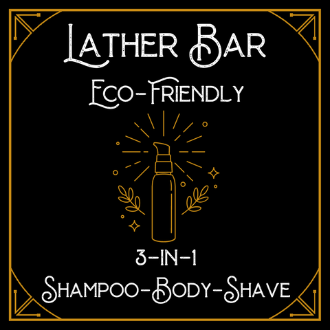 Lather Bar || Rosemary & Cedar || Sulfate-Free &  Environmentally Friendly || 4oz approx.