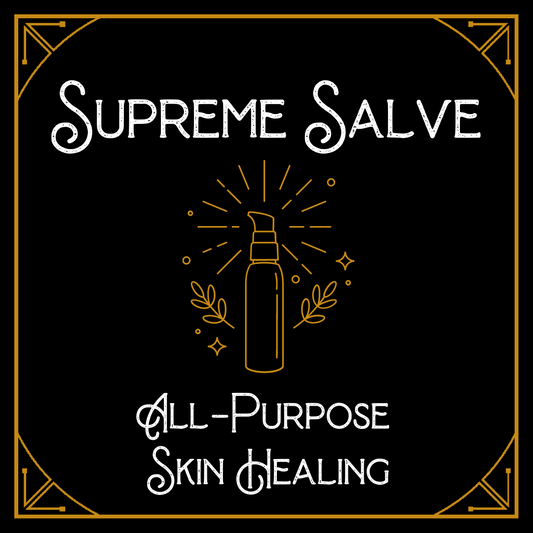Supreme Balm || All-Purpose Healing Ointment || Scrapes, Stings, Eczema, & more || 30mL