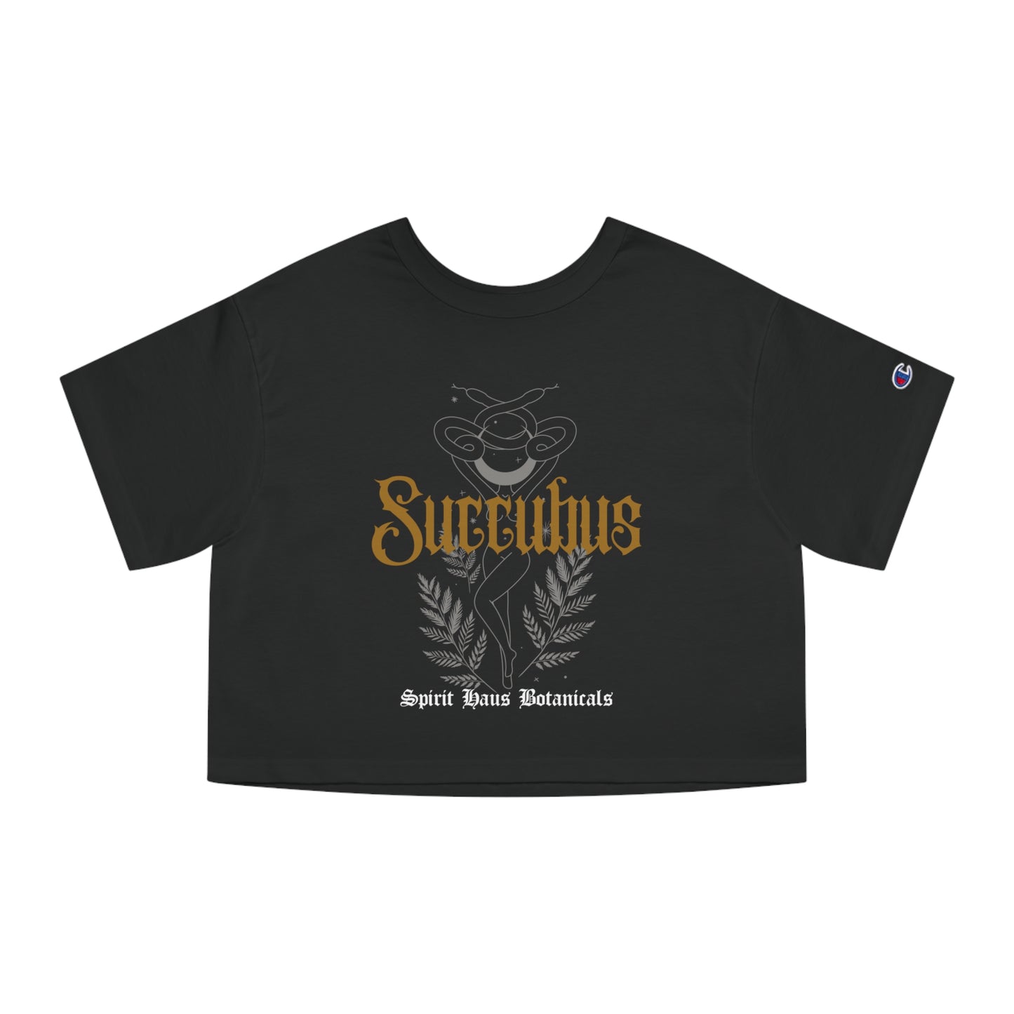 Succubus Satisfaction Cropped T-Shirt