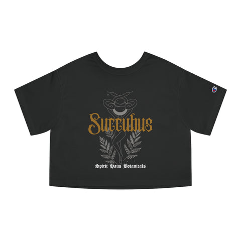 Succubus Satisfaction Cropped T-Shirt