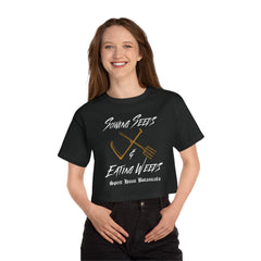 Sowing Seeds & Eating Weeds Cropped T-Shirt