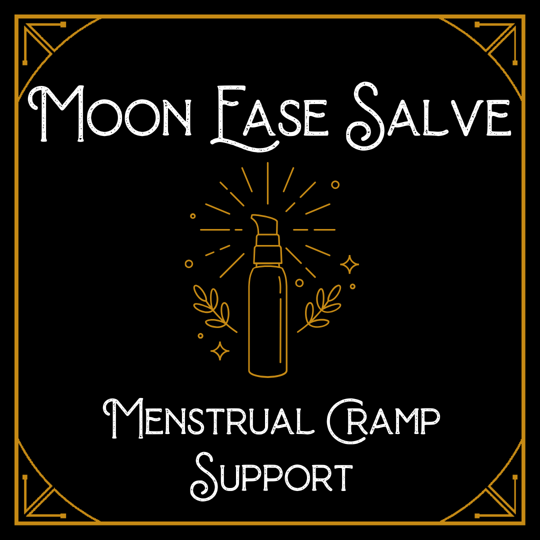 Moon Ease Salve | Full-Spectrum Menstruation Support | 1oz 30mL