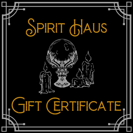 Spirit Haus Botanicals Gift Card | Digital Gift Certificate | Immediate Delivery