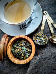 Wind Down Tea || Relaxation & Anxiety Support || Air Element - The Rex Apothecary is now SPIRIT HAUS Botanicals