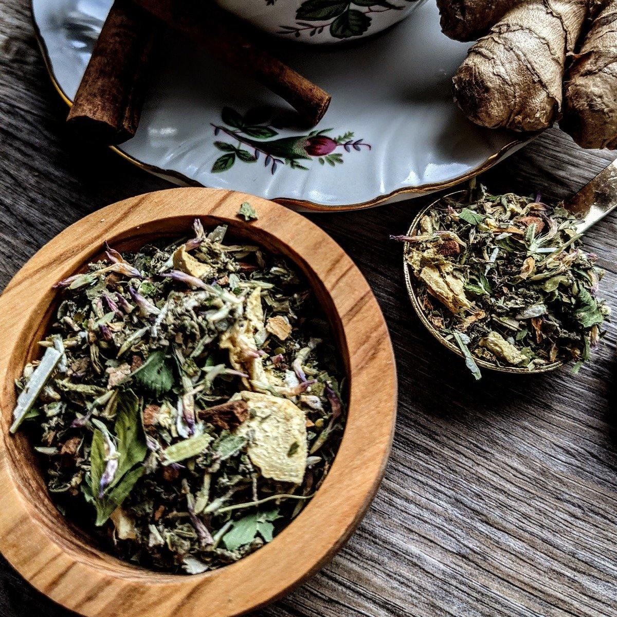 Moon Tea || Menstruation Cycle Support - The Rex Apothecary is now SPIRIT HAUS Botanicals