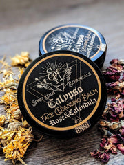 Calypso Cleansing Balm || Soap-Free Moisturizing Facial Cleanser - The Rex Apothecary is now SPIRIT HAUS Botanicals